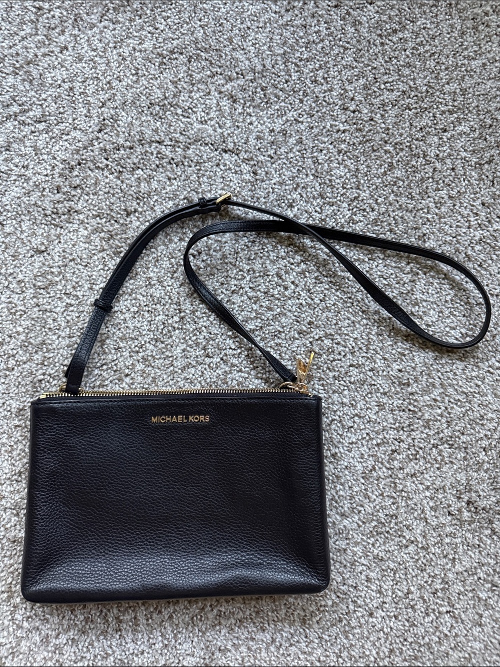 Michael Kors Adele Double-Zip Crossbody